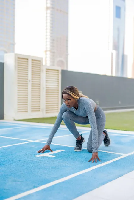 Athlète image libre de droit