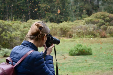 Une photographe image libre de droit