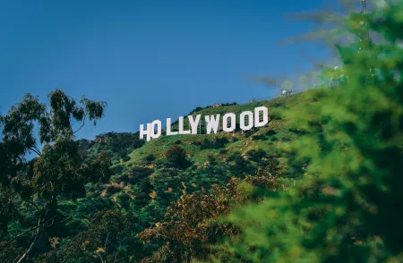 HOLLYWOOD image libre de droit