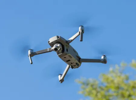 Une drone en vole image libre de droit